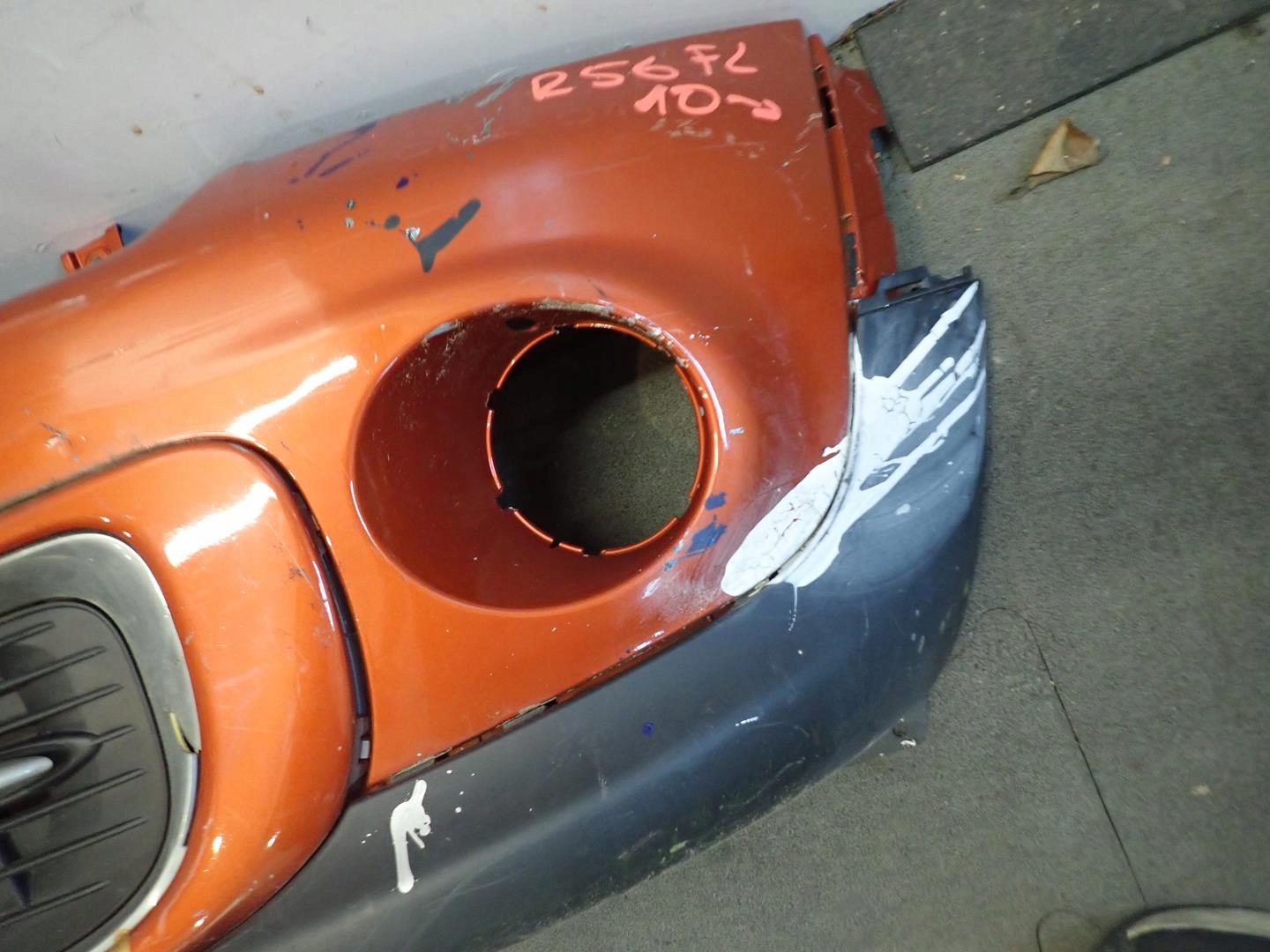 bumper front front MINI COOPER R56 LIFT 2010