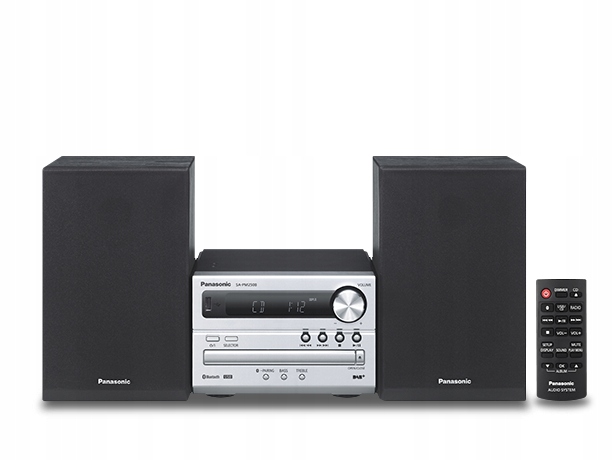 Panasonic SC-PM250BEGS - Amplificatore Digitale DAB+ Con Radio CD E Bluetooth, Design Vintage