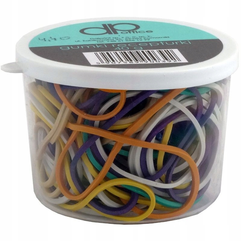 

Gumki Recepturki 40g W Pudełku Z Wieczkiem