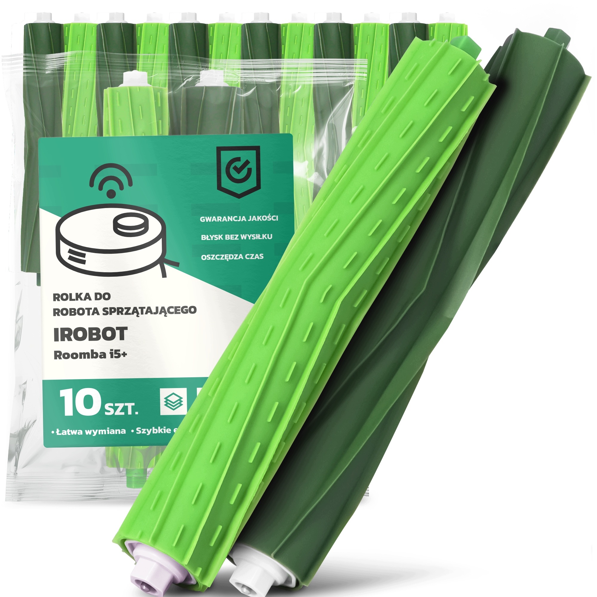 10 x Komplet Rolek pro Robotický Vysavač iRobot Roomba i5+ Rolky