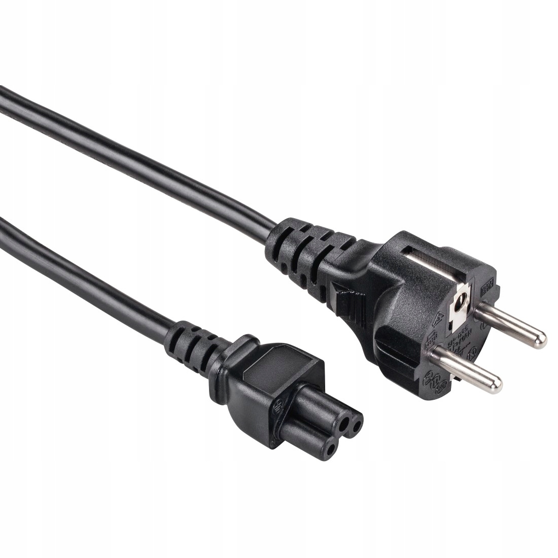 

Kabel zasilający Iec C5 3pin koniczynka 2,5m. Hama