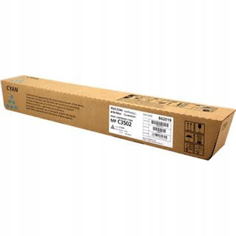 Toner Ricoh Mpc 3502 Mp C3502 błękitny