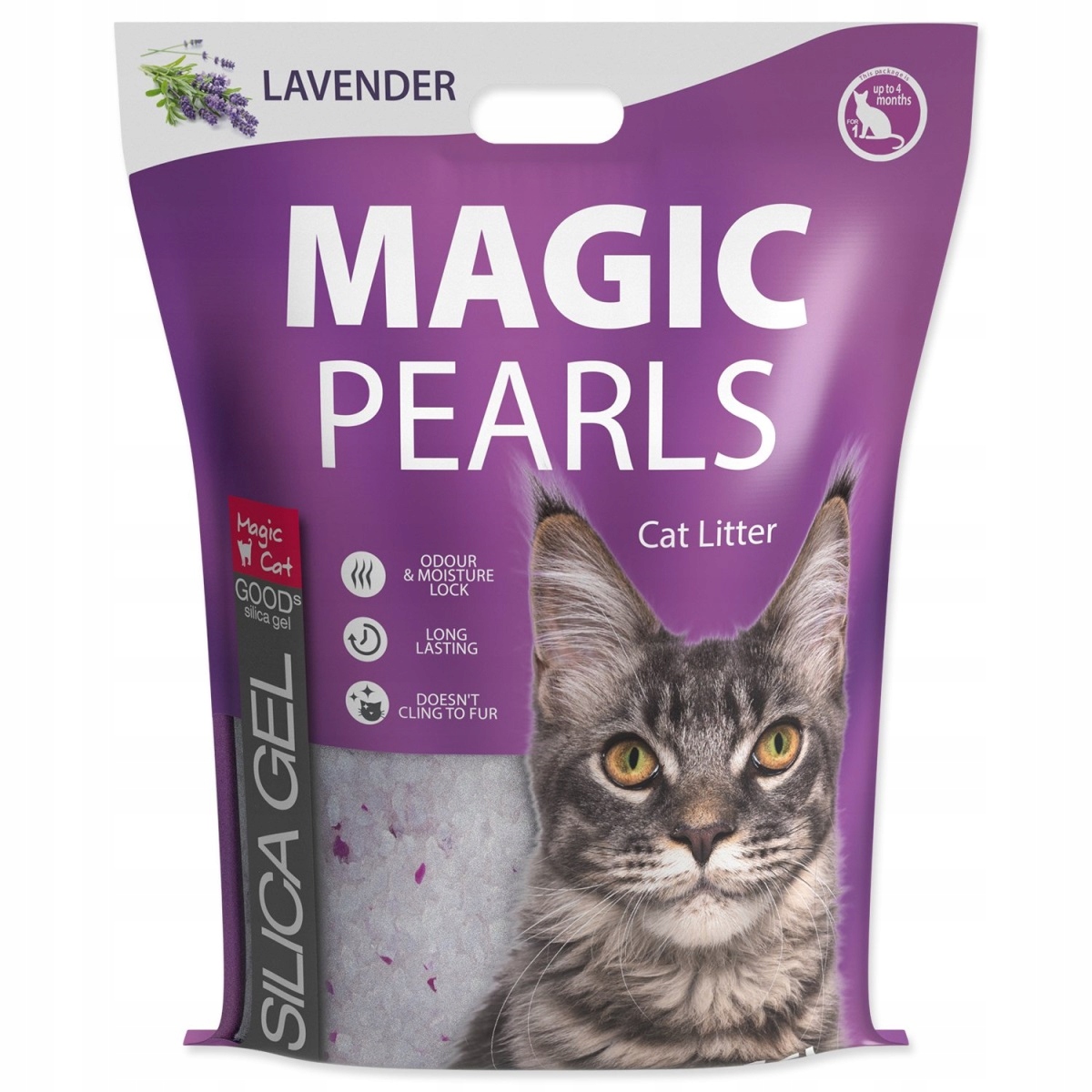 Levně Kočkolit Magic Pearls Lavender 16l/6,3kg