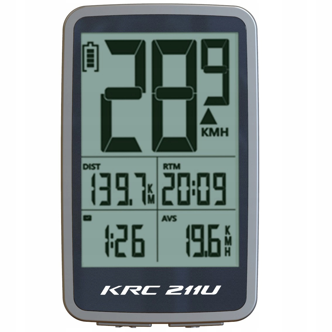 LICZNIK ROWEROWY KROSS KRC 211U 11 FUN. AKUMULATOR Stan opakowania oryginalne