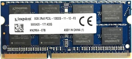 Nowa Pamięć Ram Kingston 8GB DDR3L 1600MHZ Sodimm