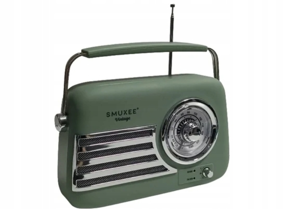 Głośnik przenośny Smukee 240382-SMV-GR zielony 5 W