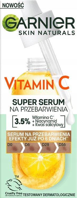 

Garnier Vitamin C Serum na przebarwienia 30m