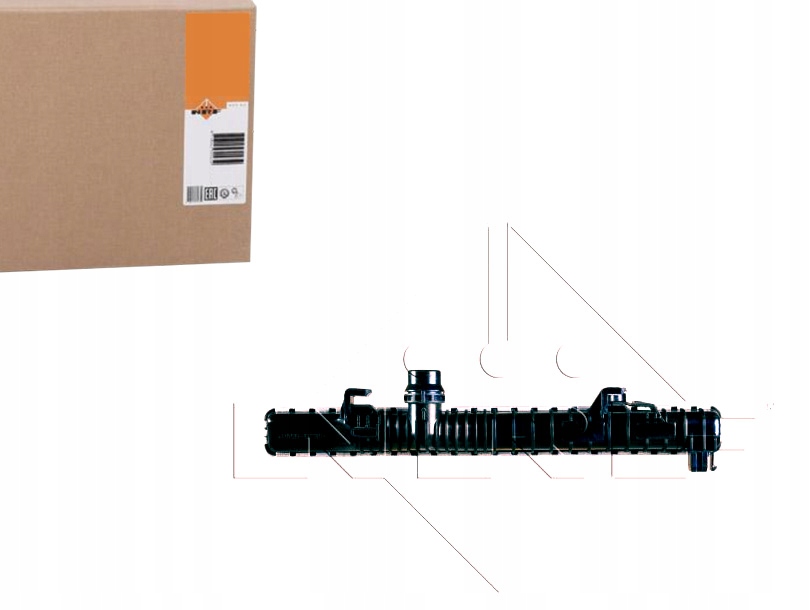 Chladič Motoru Nrf 5Q0121251EP 5Q0121251FN