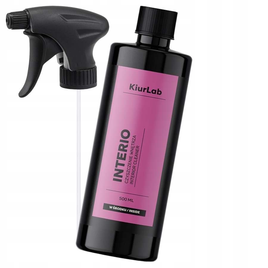 Kiurlab Interio Interior Cleaner 500ml Środek Do Czyszczenia Wnętrza Auta