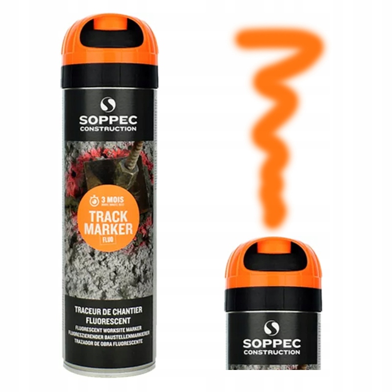 

Farba Geodezyjna Soppec Marker 1szt Pomarańczowa