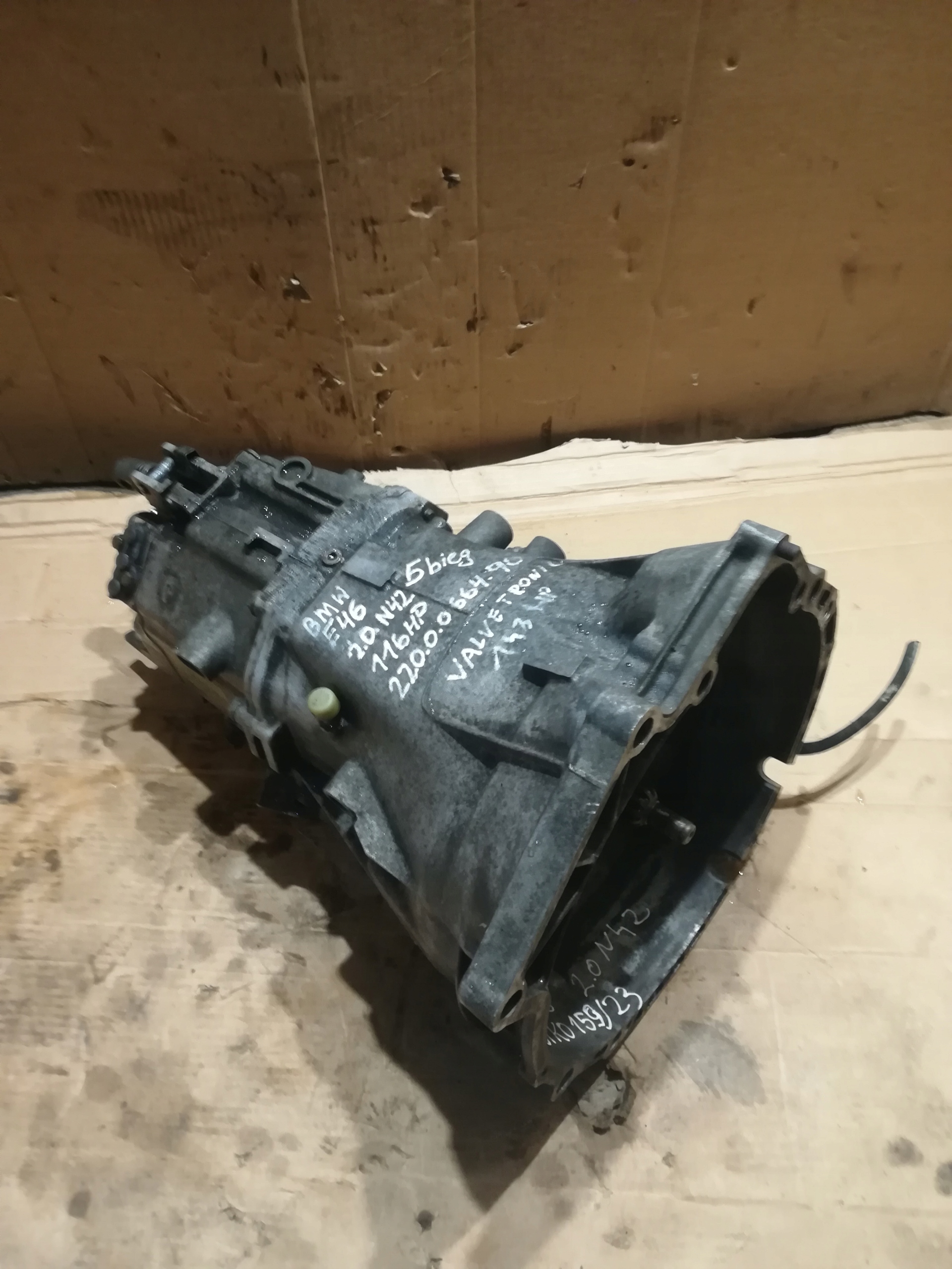 Boîte de vitesses BMW E46 2.0 2200066490