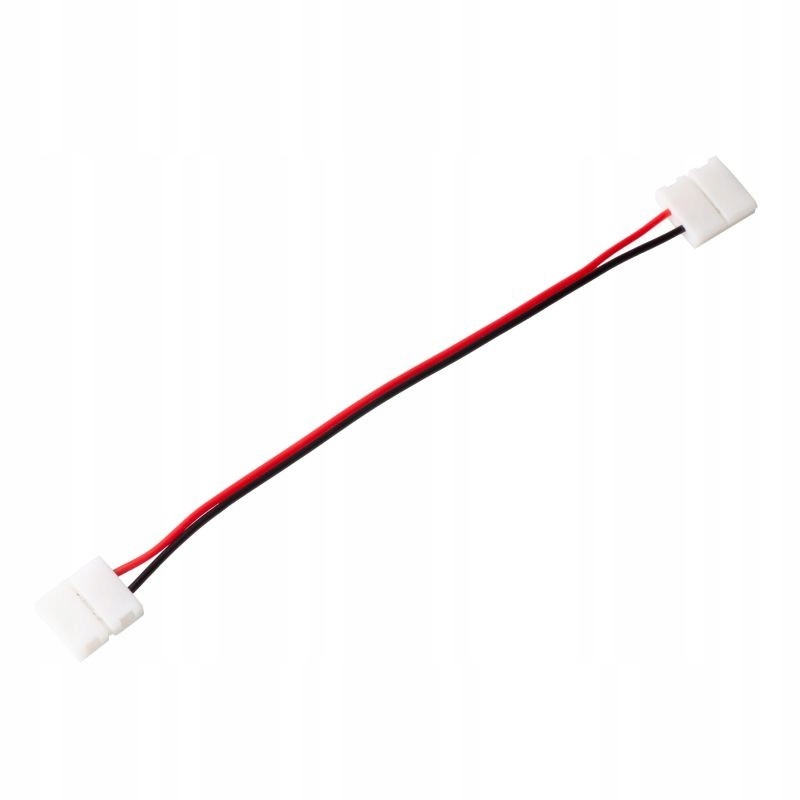 Złączka LED 10mm dwustronna z przewodem