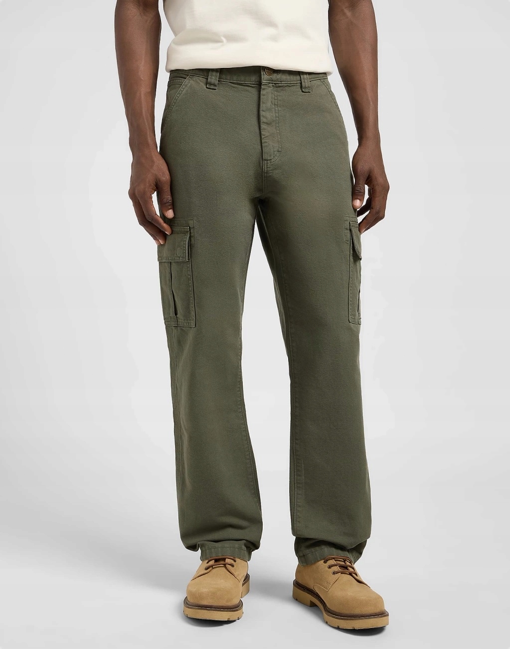 Pánské Cargo kalhoty Lee Workwear Loose W36 L32 Oak Moss 112370611 Kapsáče