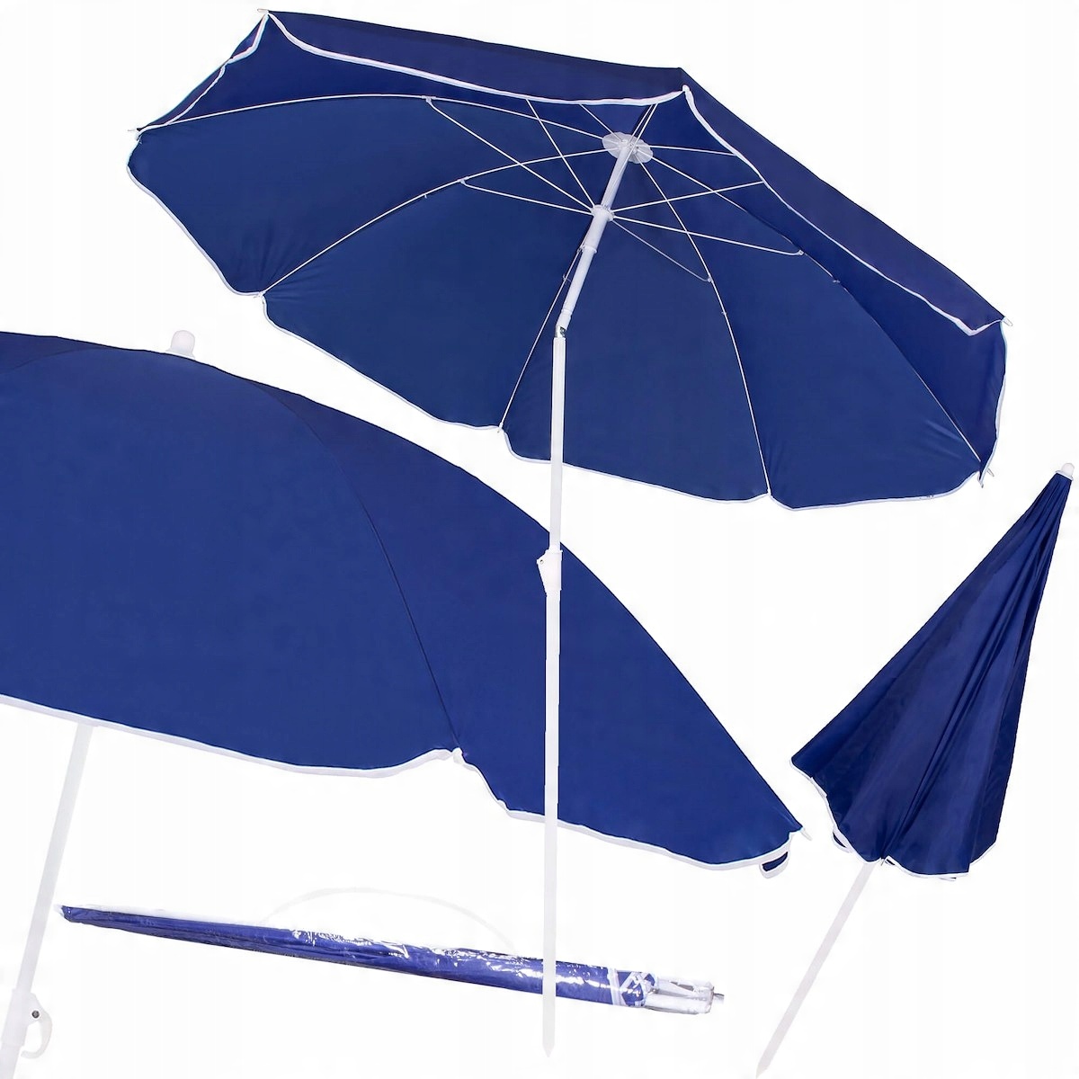 

Parasol Ogrodowy Duży Mocny Składany Łamany 180cm
