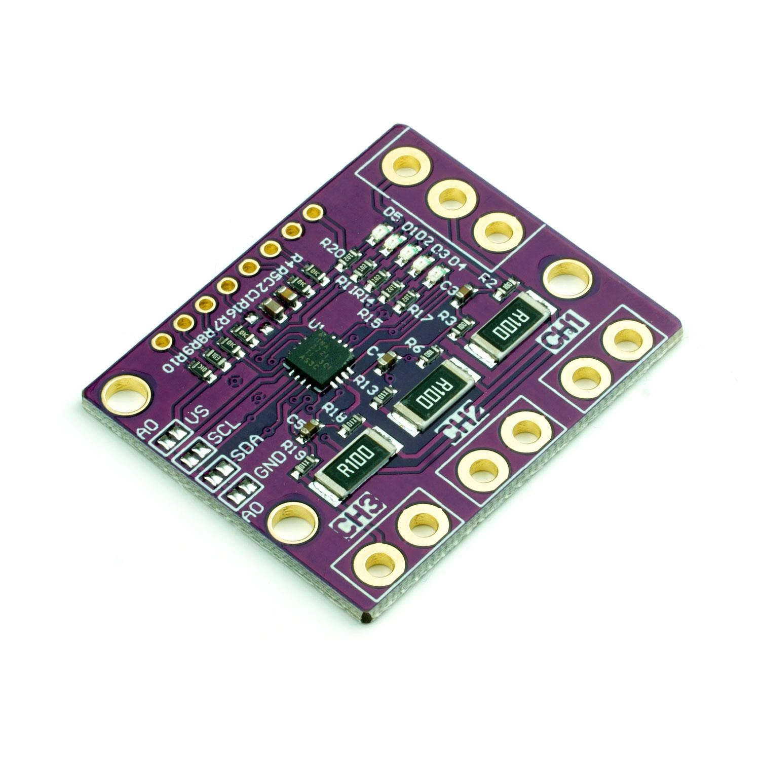 Moduł INA3221 pomiaru napięcia i natężenia 3 kanałowy I2C Kod producenta elektro