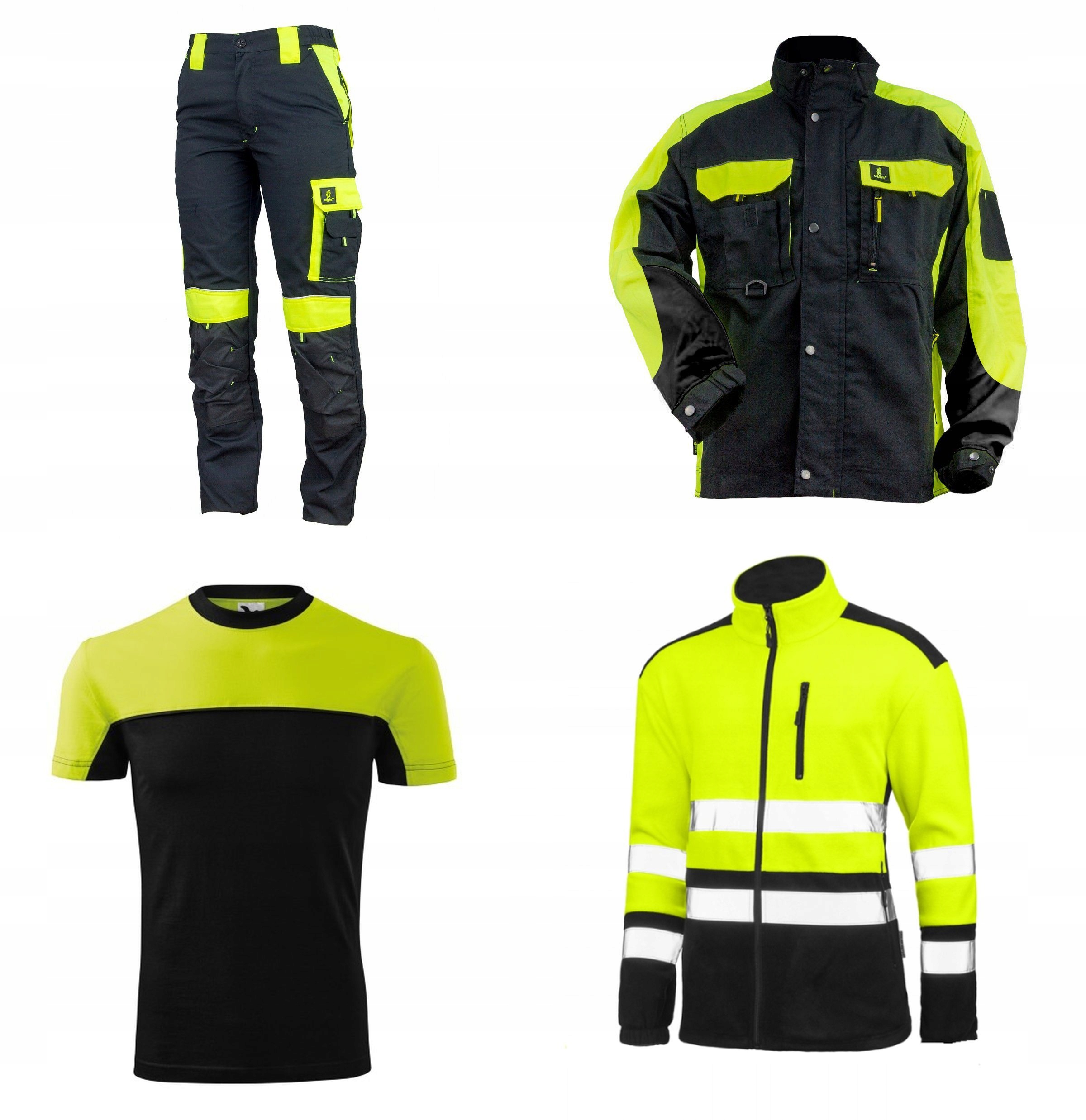 Pracovní Oděv Reflexní Výstražný Komplet 48