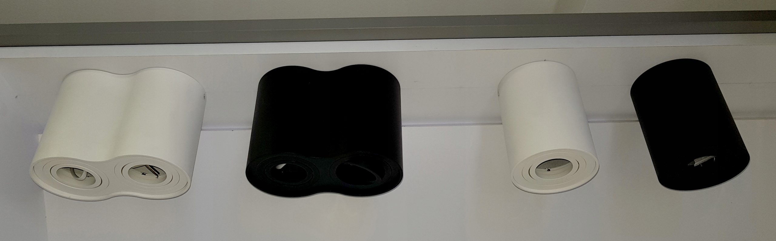 OPRAWA NATYNKOWA Spot TUBA LED GU10 Ruchoma BECZKA Liczba punktów światła 1