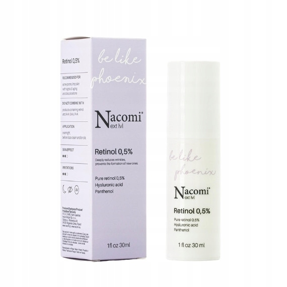 

Nacomi, Next Level, Retinol 0.5%, 30 ml