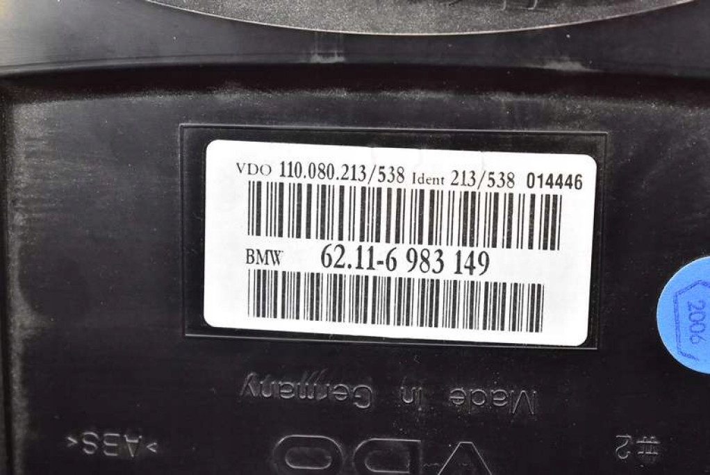 dials dials AUTOMAT EU 6983149 BMW E60 E61 2.5i 218 KM 03-07