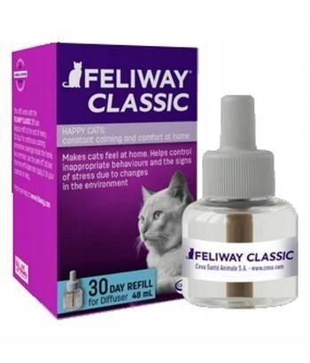 Feliway Classic náhradní náplň do difuzéru Feromony Pro Kočky 48 ml
