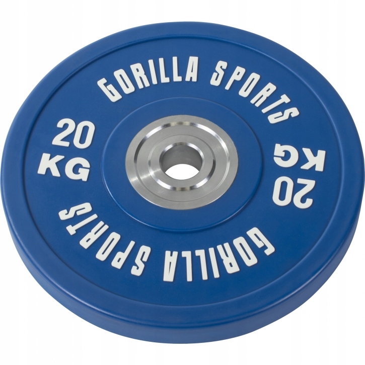 Obciążenie powlekane/gumowane Gorilla Sports 20 kg