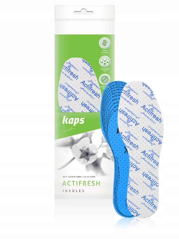 

Odświeżające wkładki do butów Actifresh