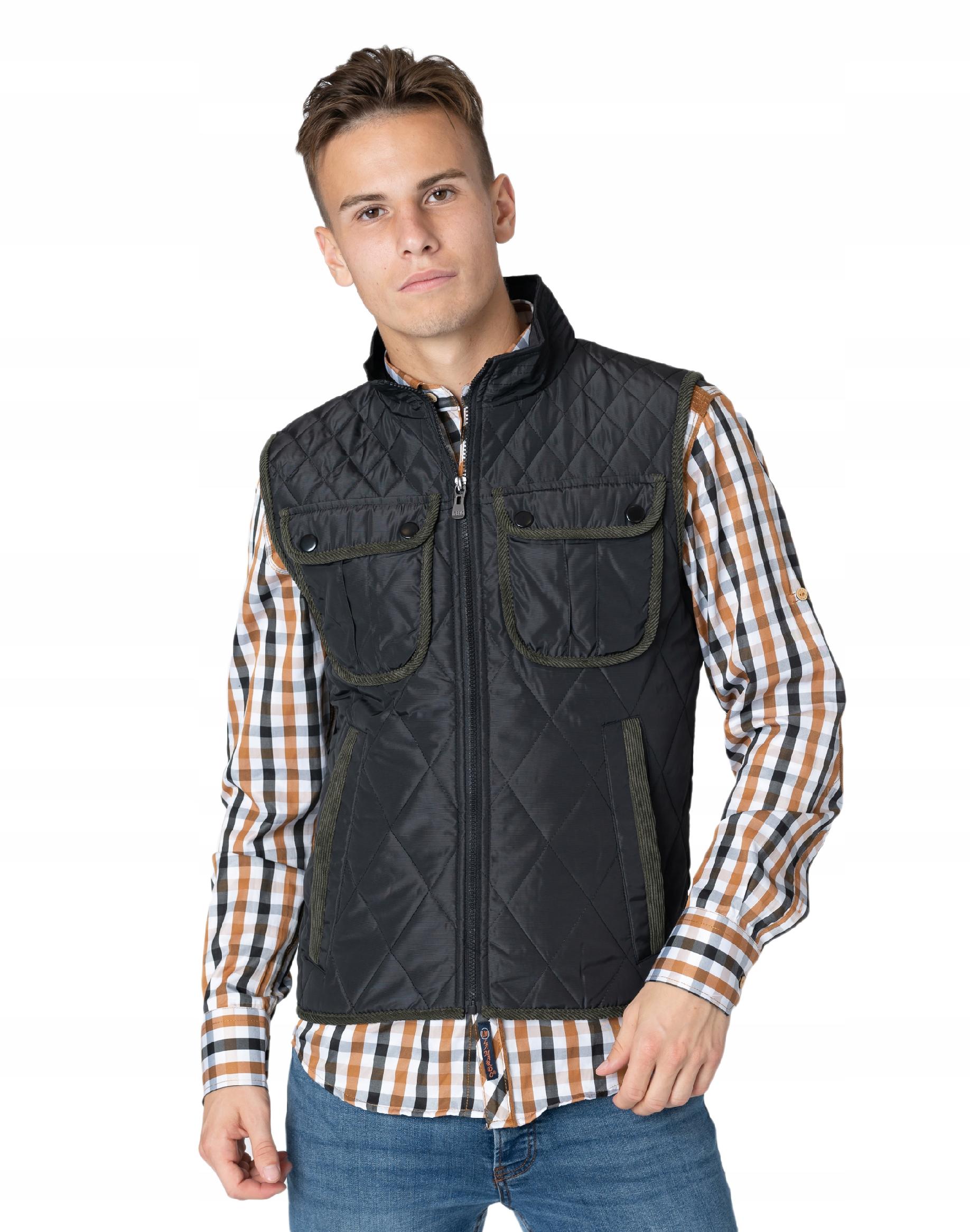 

Kamizelka Męska Ocieplana Bezrękawnik 14X79-01 r L