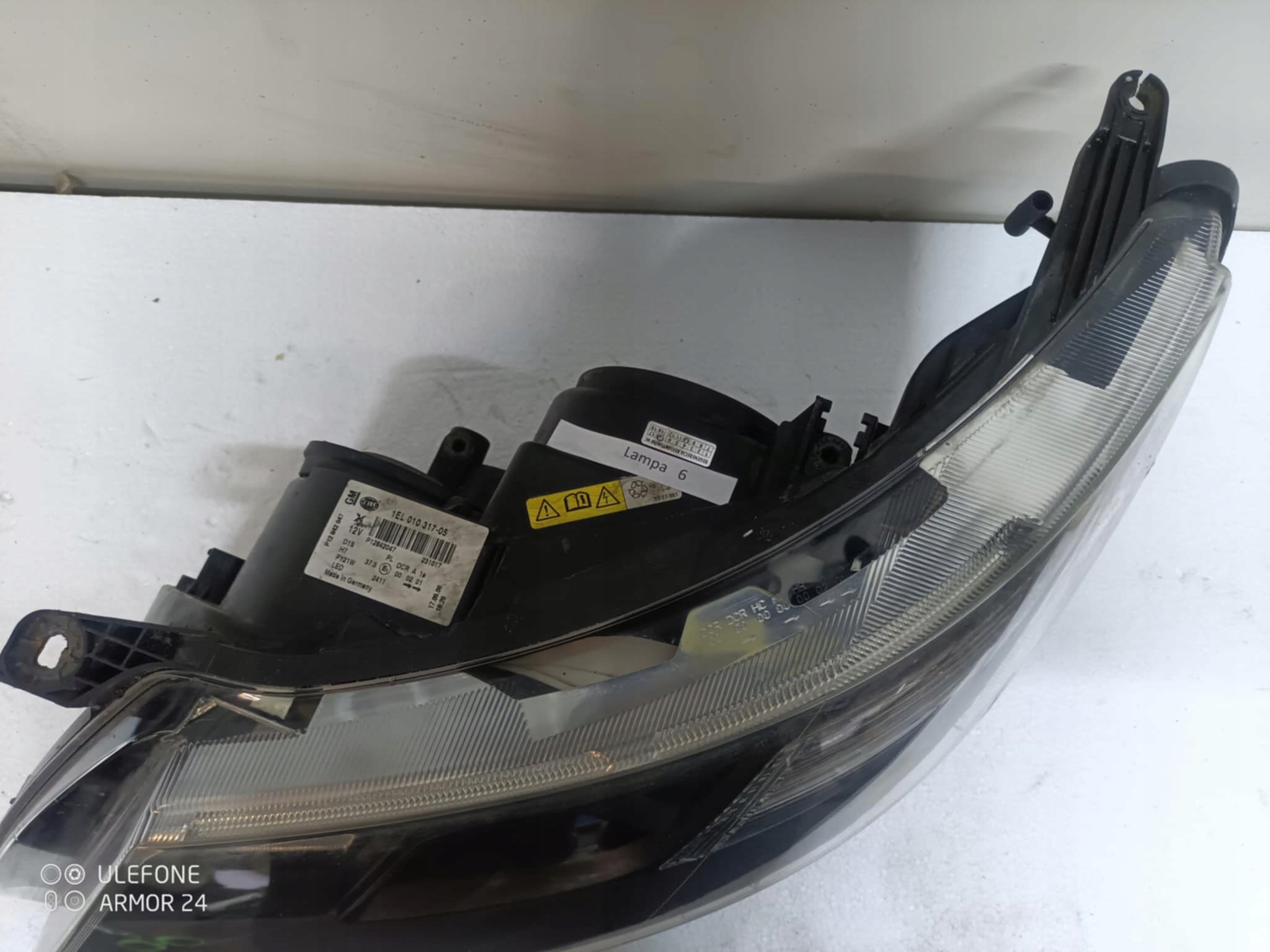 12842047 light left front SAAB 9-3 REFLEKTOR 93 II EUROPA complete LIFT