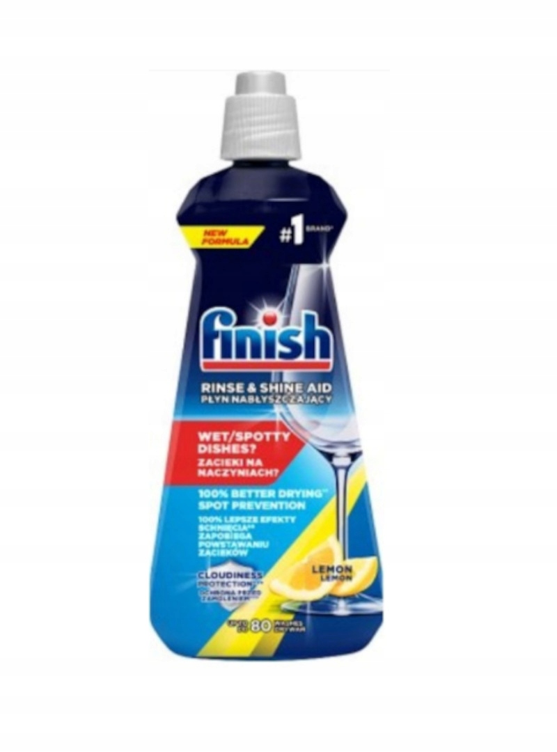 

Finish Płyn Nabłyszczający Do Zmywarki lemon 400ml