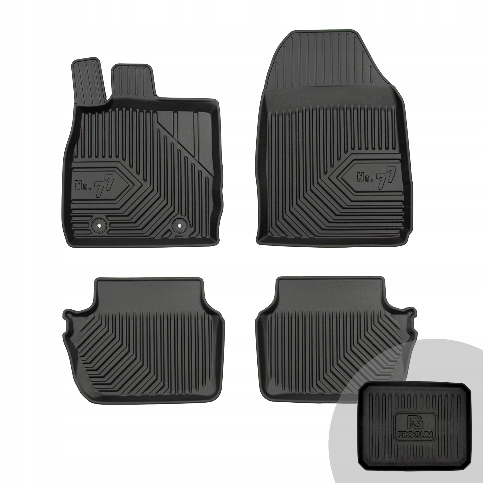 Frogum Koberce do auta pro Ford Fiesta VI 2008-2017
