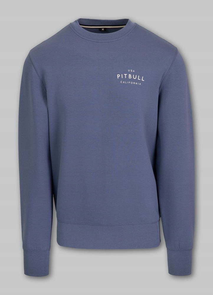 Pánská Mikina bez kapuce Pitbull Crewneck Basic Sampson Pohodlná mikina
