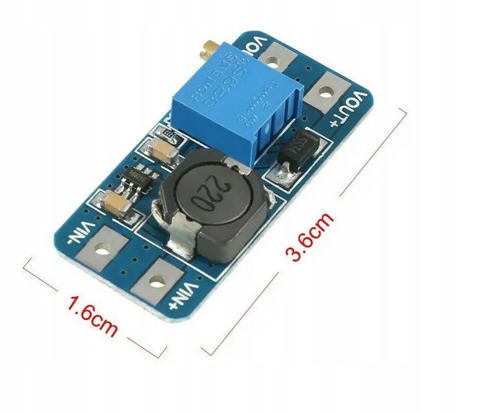 Przetwornica napięcia Step-Up MT3608 EAN (GTIN) 5904890331433