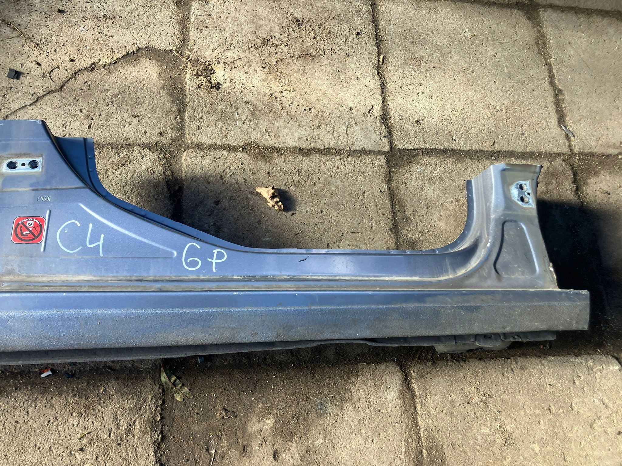 threshold right CALY long CITROEN C4 II B7 KCA KCAC