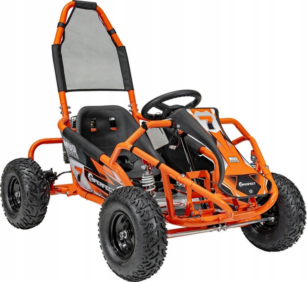 GOKART SPALINOWY MONSTER SILNIK 98CM POMPOWANE KOŁA