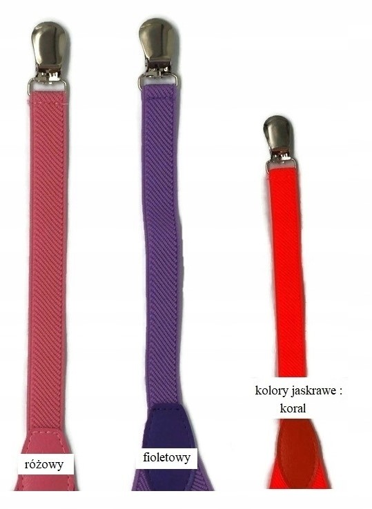 Szelki unisex do spodni 1,5 cm polski producent 15 Marka inna