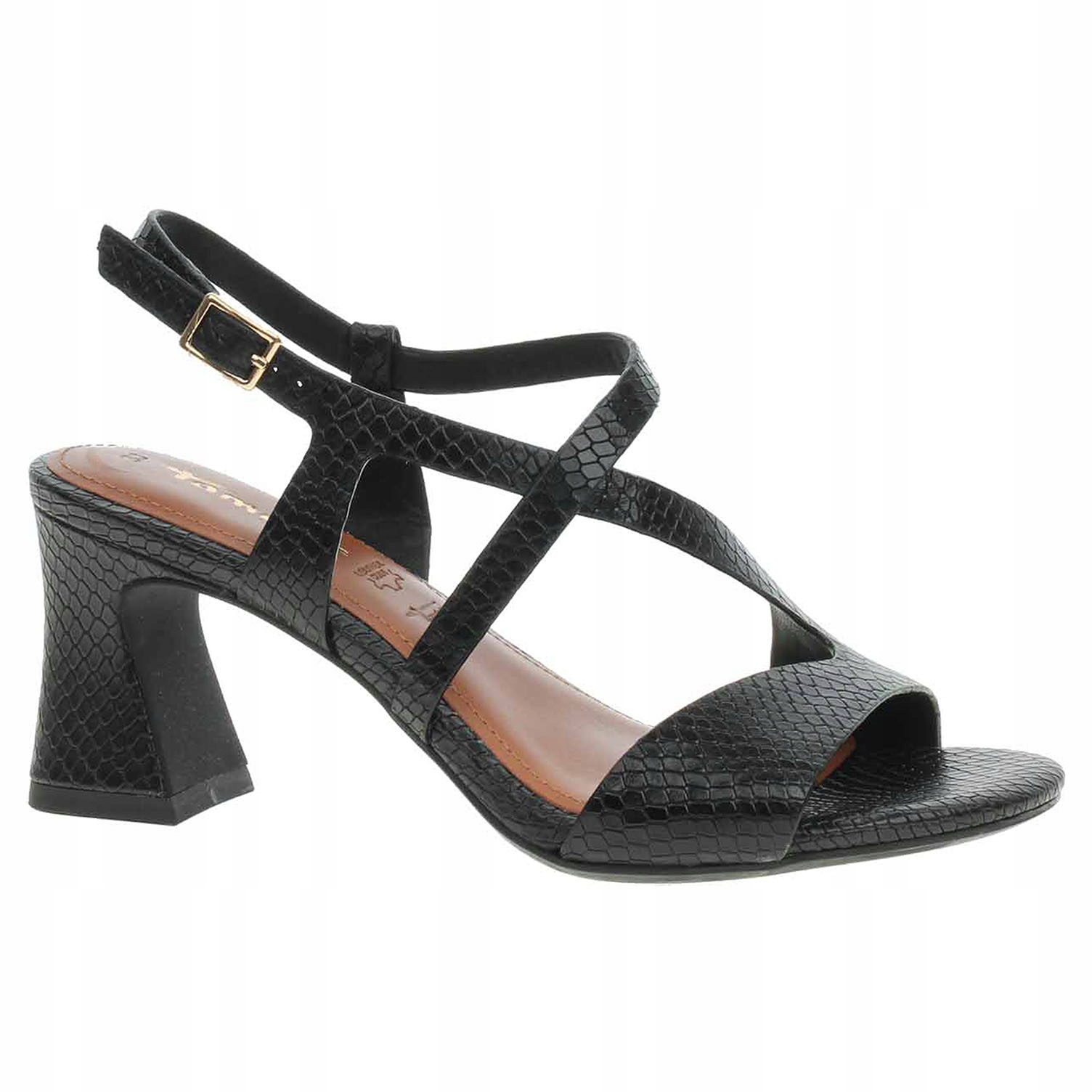 Dámské sandály Tamaris 1-28369-46 black struct. 40