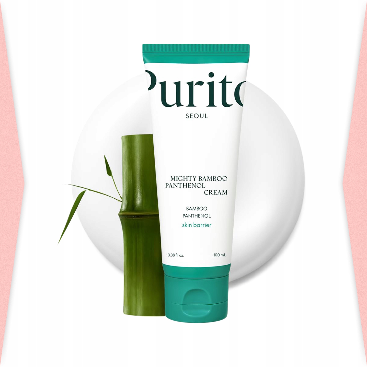 Krém na obličej Purito Seoul Mighty Bamboo Panthenol Cream Zklidňující 100 ml