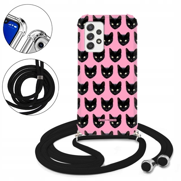 

Etui Crossbody Black Do Samsung A52S 5G Crazy Wz