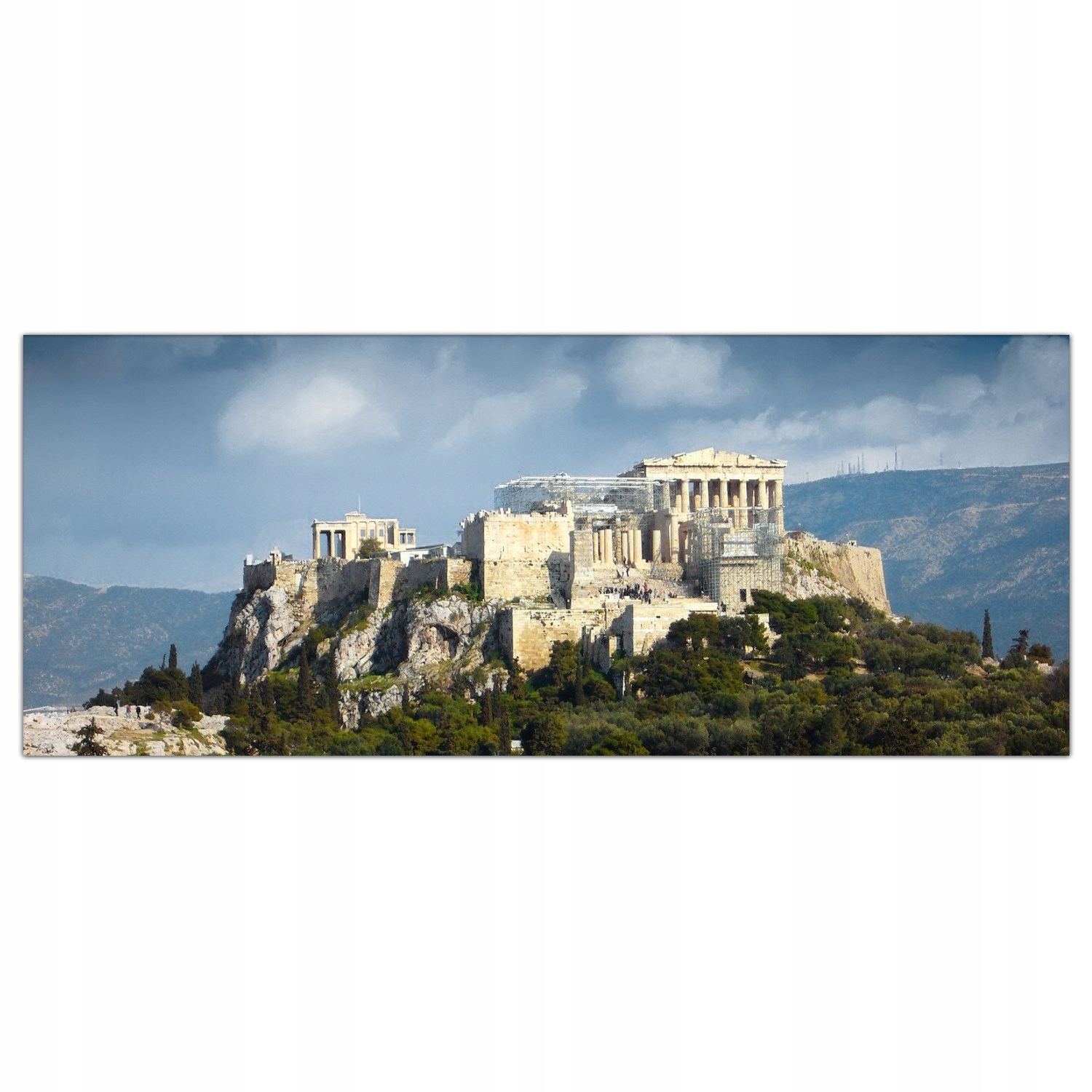

Obraz na szkle Foto Akropol Grecja Miasto 125x50