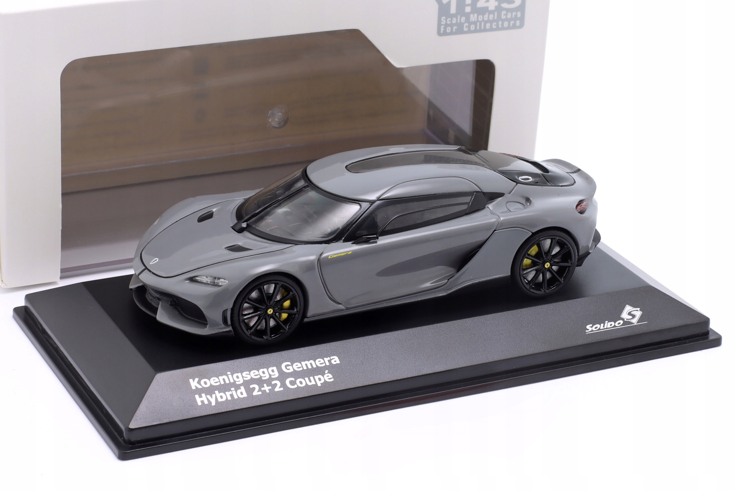 Solido Koenigsegg Gemera 2+2 Coupe 2021 Grey 1:43