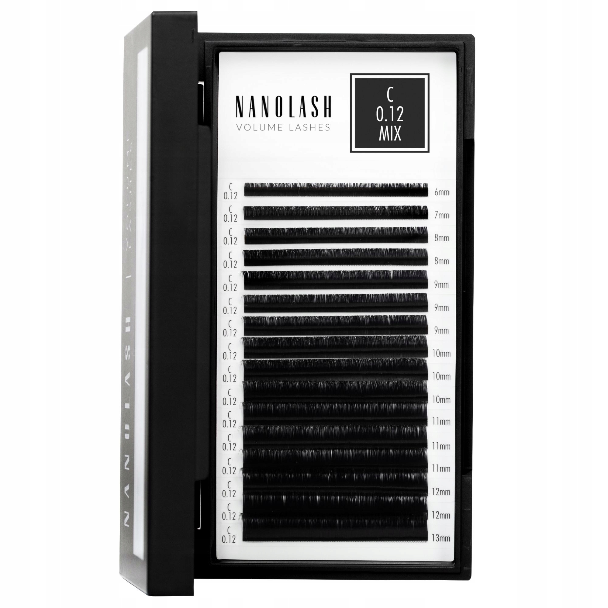 Nanolash Volume Lashes 0,12 C 6-13 mm