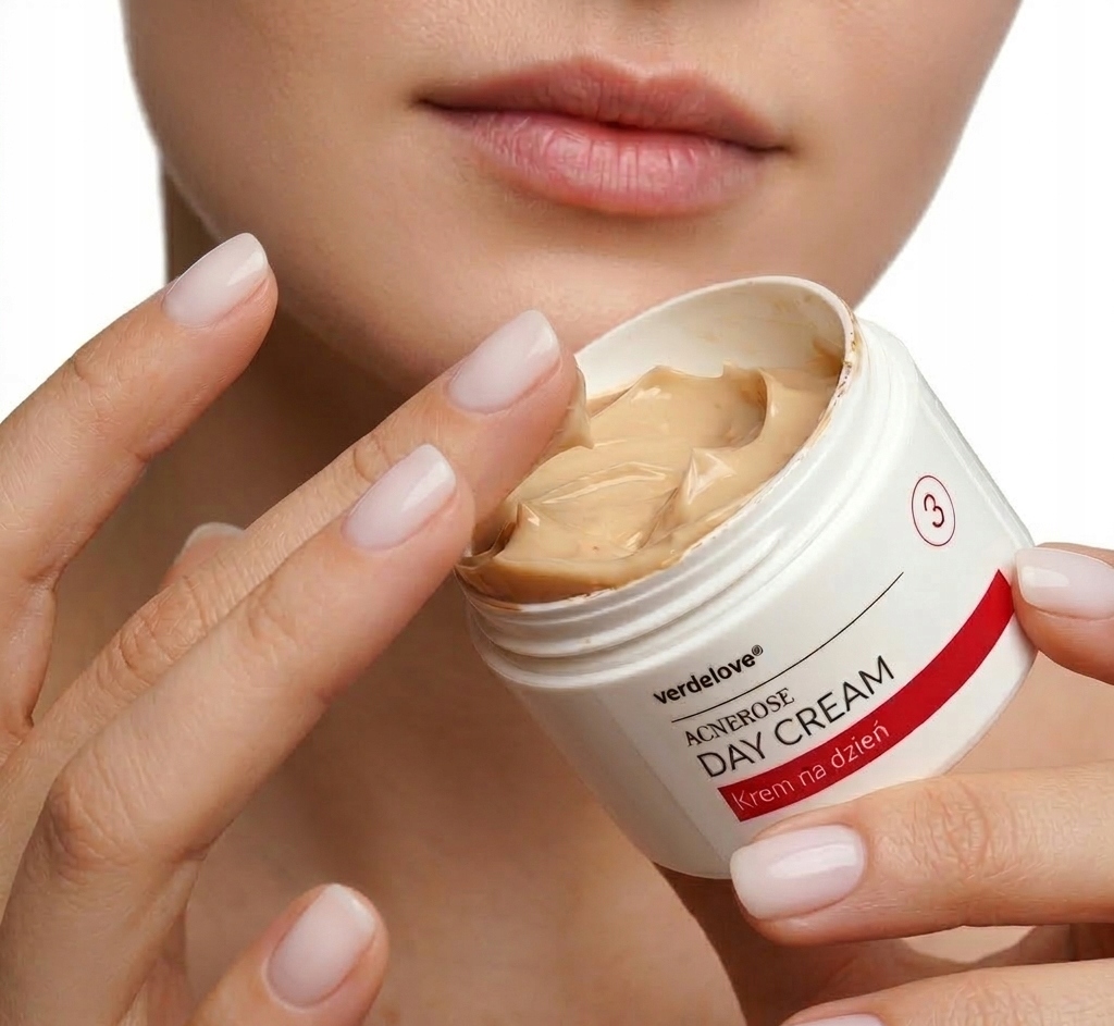 Acnerose Day Cream Krem na Dzień Trądzik Różowaty Nawilżający Kojący Lekki