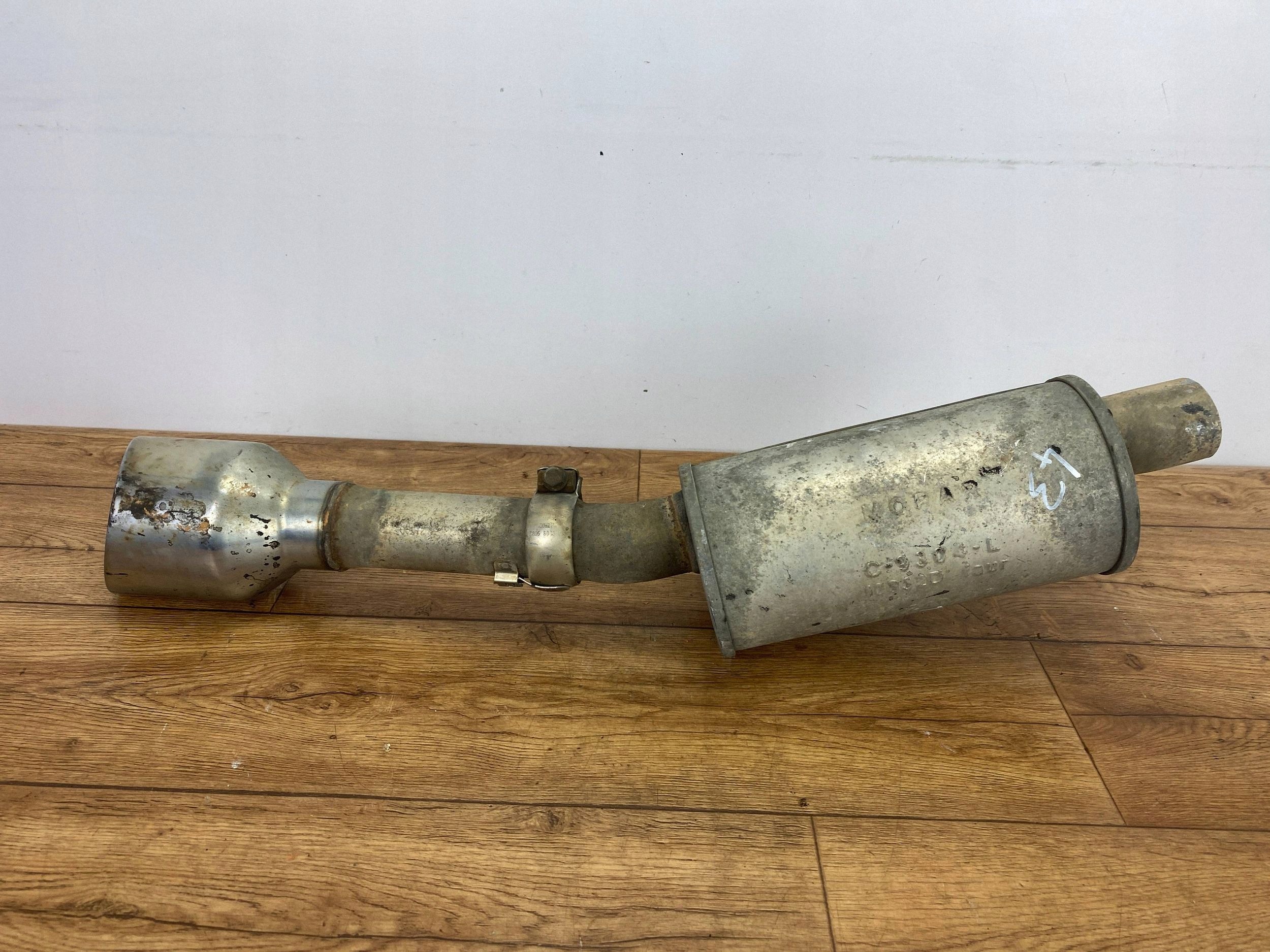 rear pipe exhaust tlumik pipe end Dodge Ram 1500 DT 2019+