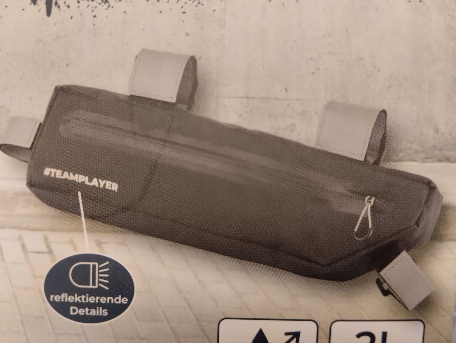 Sakwa rowerowa pod ramę 2L Teamplayer