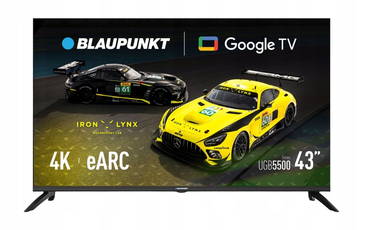 Telewizor 43'' Blaupunkt 43UGB5500S Smart Tv Uhd Czarny WiFi
