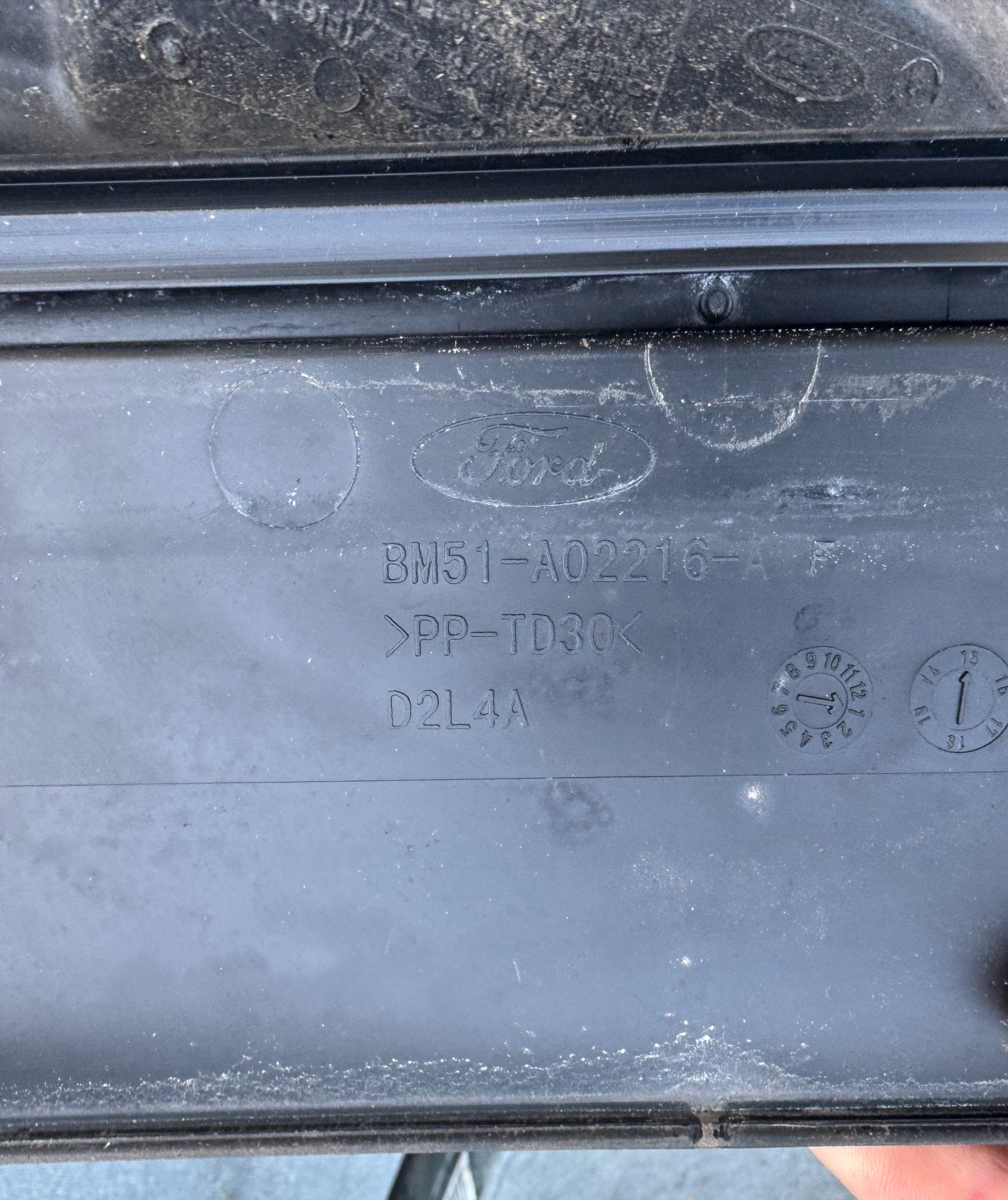FORD FOCUS MK3 torpedo GORA DOL under the window KOMPLET BM51-A02216-A