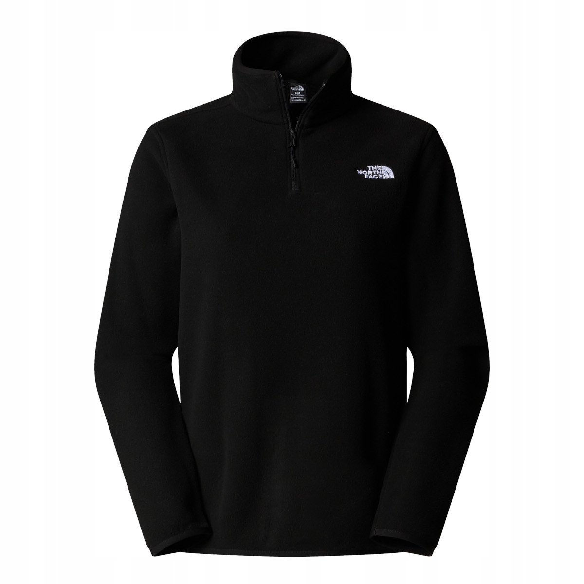 Dámská Mikina Tnf NF0A8D2JJK3 Glcr Flc 1/4 Zip Jkt Černá S