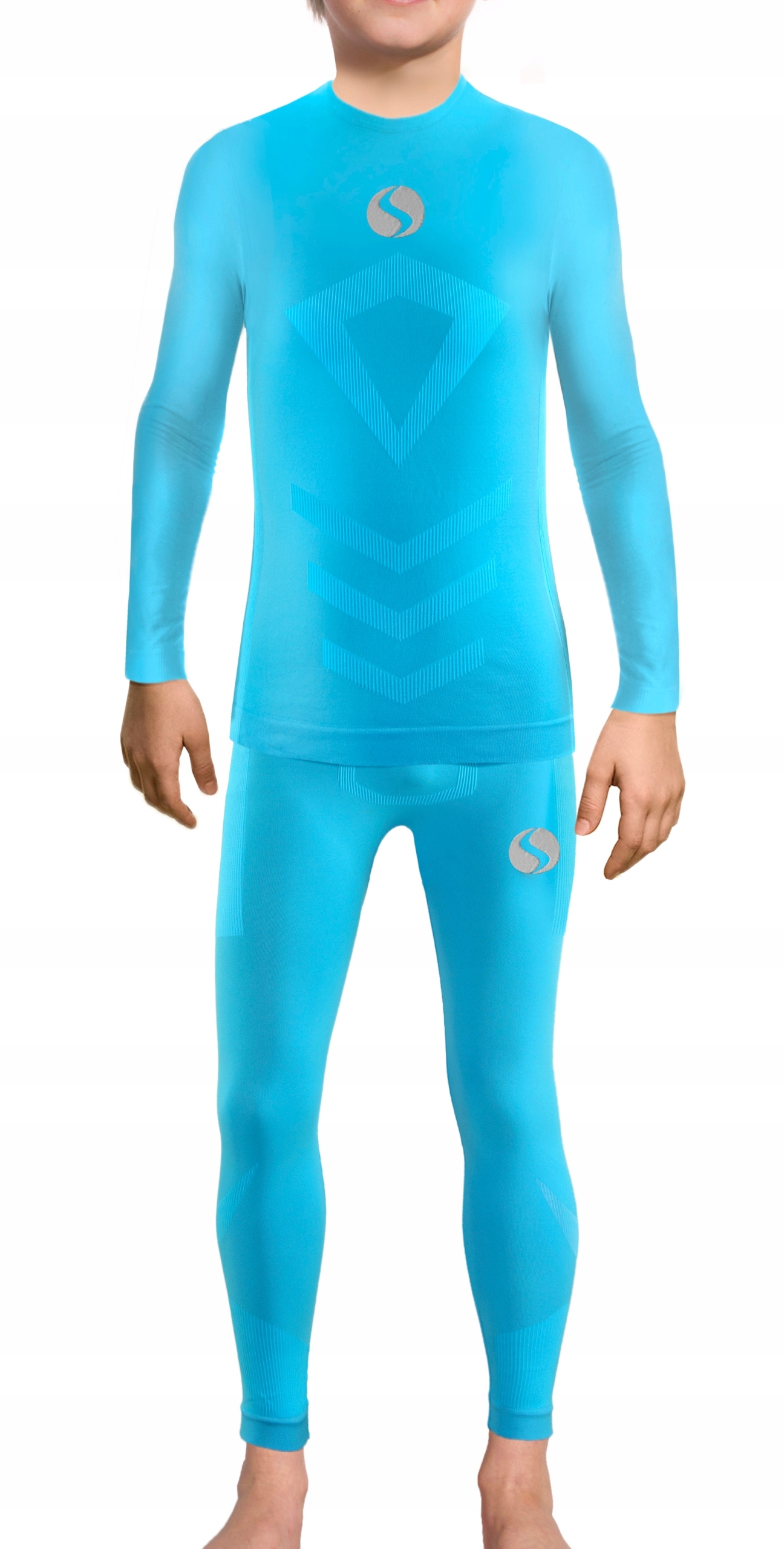 Sesto Senso Sada termoaktivního spodního prádla pro chlapce 4XS/3XS Modrá