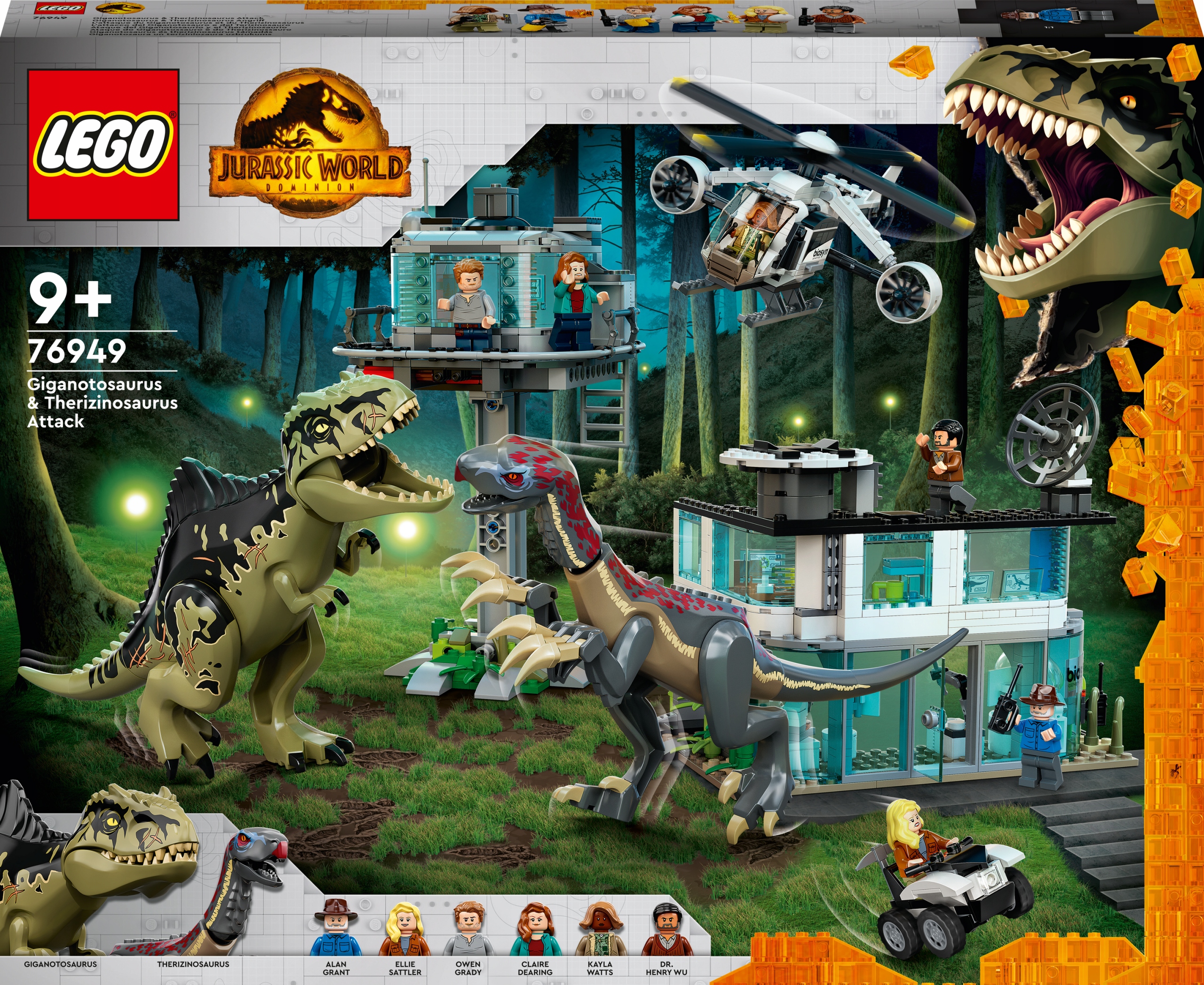 

Lego Jurassic World Atak giganotozaura 76949