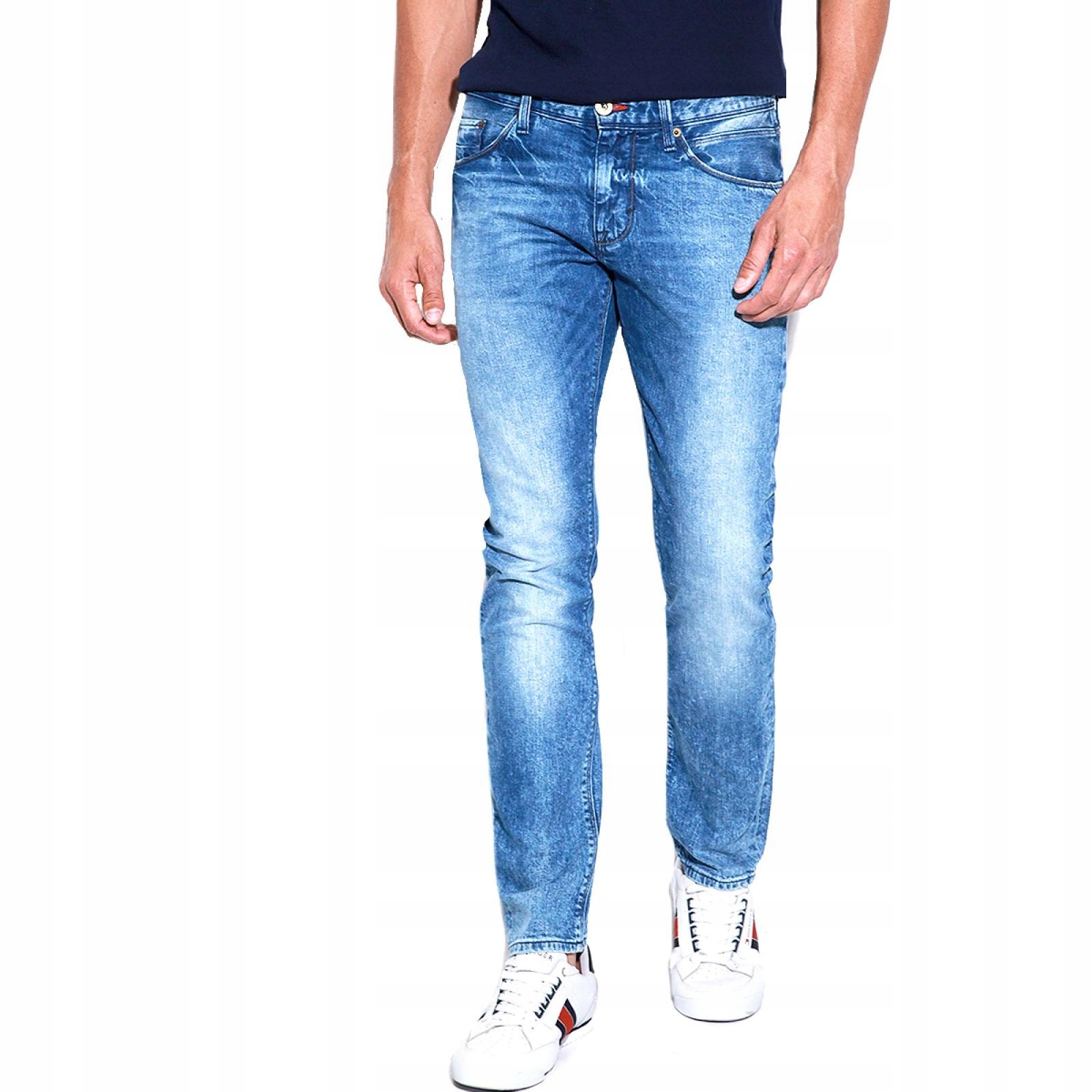 Jeansové Kalhoty Tommy Hilfiger Bleecker Slim Strech SP1 In The Pit W31 L34